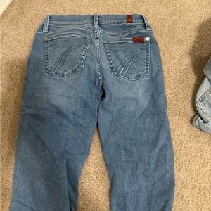 7 For All Mankind Blue Jeans